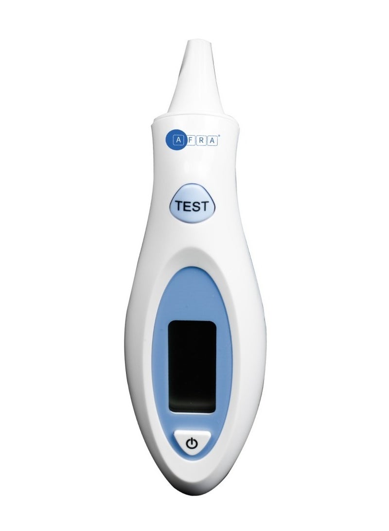 AFRA AFRA WHITE INFRARED THERMOMETER EAR TYPE AUTOMATIC OFF AF-302ITE - Image 1