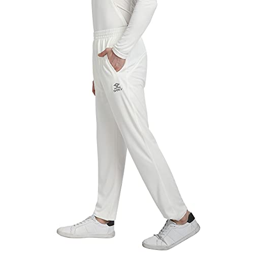 SHREY Cricket Premium Trouser - M Off White - Image 3