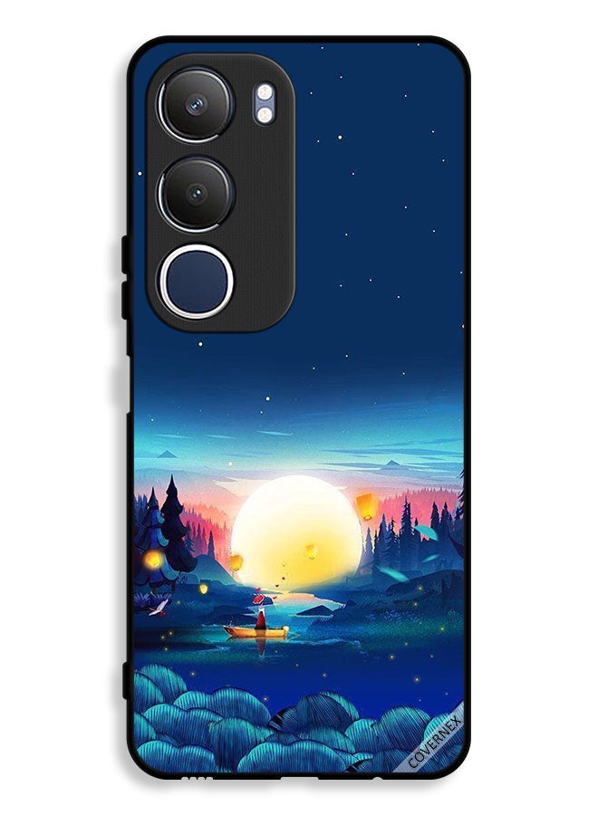 Covernex غطاء واقي لجهاز Vivo Y19s 4G بتصميم منظر غروب الشمس - Image 1
