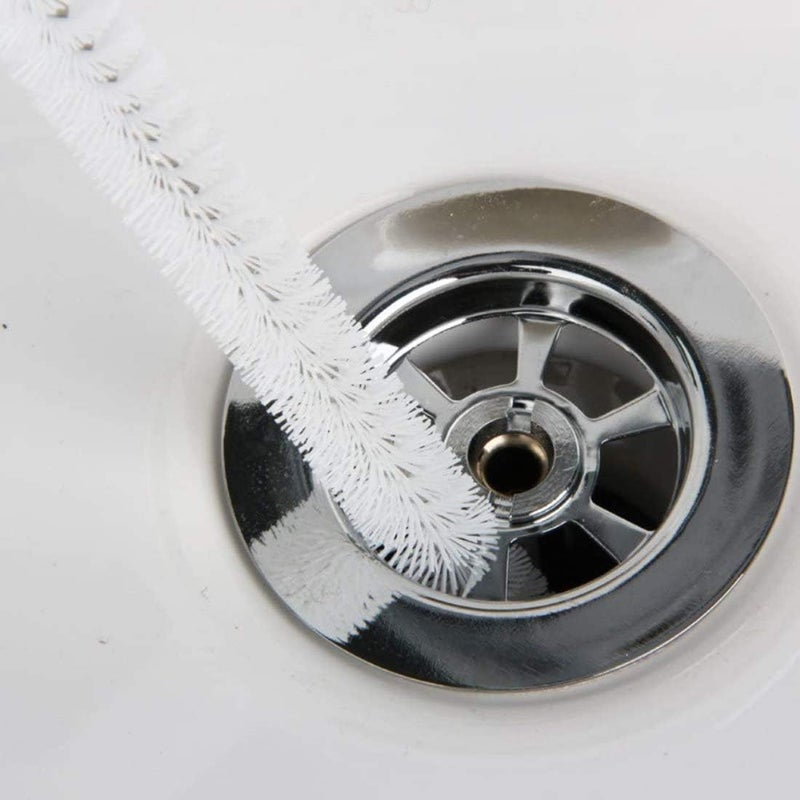SOLARAE Flexible Sink Cleaning Brush Water Pipe Drain Dredge Tool Bath Plug Long Hair Remover Overflow Unblocker Stick Snake Tube - Image 3