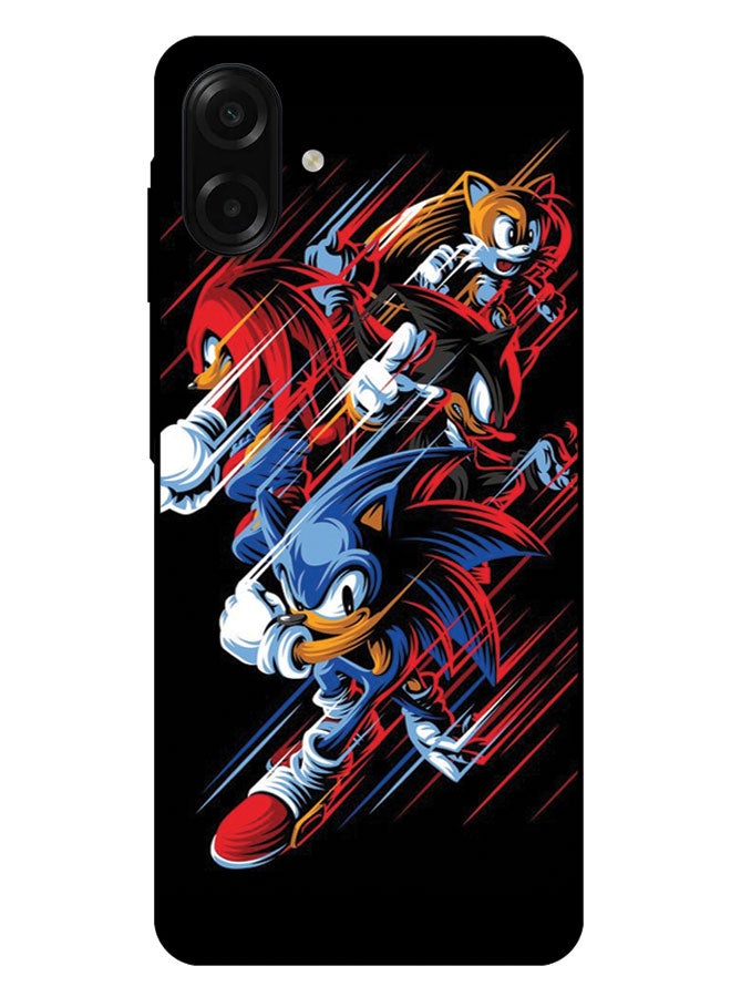 EYE CATCH Printed Protective Case Cover For Samsung Galaxy A07 4G -  Sonic In Action - Image 1