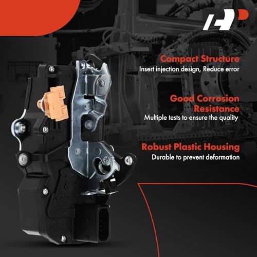 A-Premium Door Latch Lock Actuator Compatible with Cadillac Vehicles - CTS 2003-2007, SRX 2004-2006, Sedan, Sport Utility - Front Left Driver Side, Replace# 25773440, 25752714 - Image 5