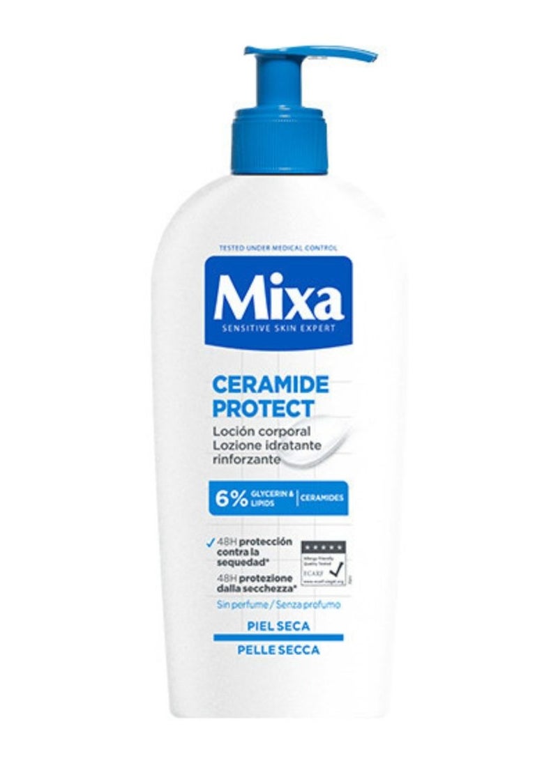Mixa Ceramide Protect Body Lotion 6% Glycerin and Ceramides 250ml - Image 1