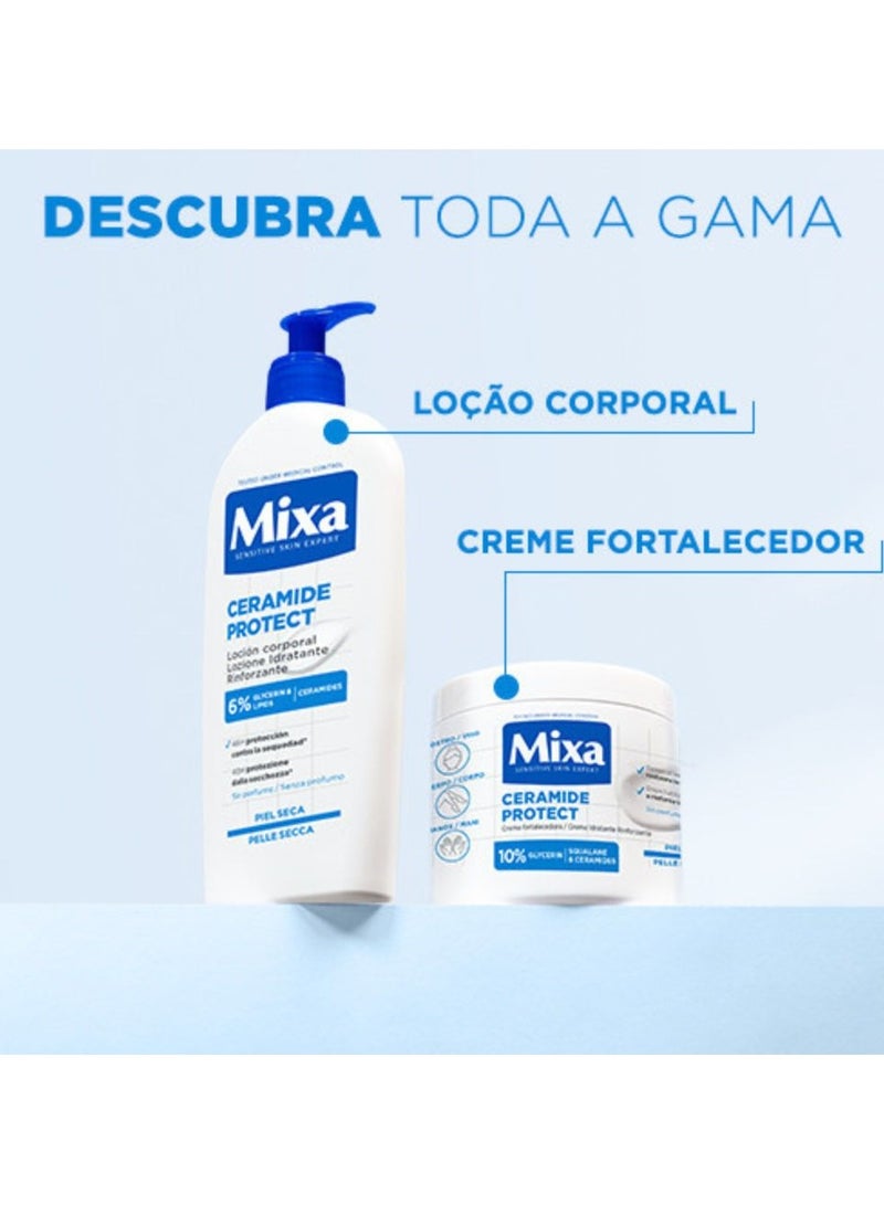 Mixa Ceramide Protect Body Lotion 6% Glycerin and Ceramides 250ml - Image 3