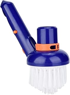 TOPINCN TOPINCN Swimming Pool Step & Corner Vacuum Brush Spas Hot Tubs Cleaning Brushes with Fine Bristles Small Compact Size  - Image 1