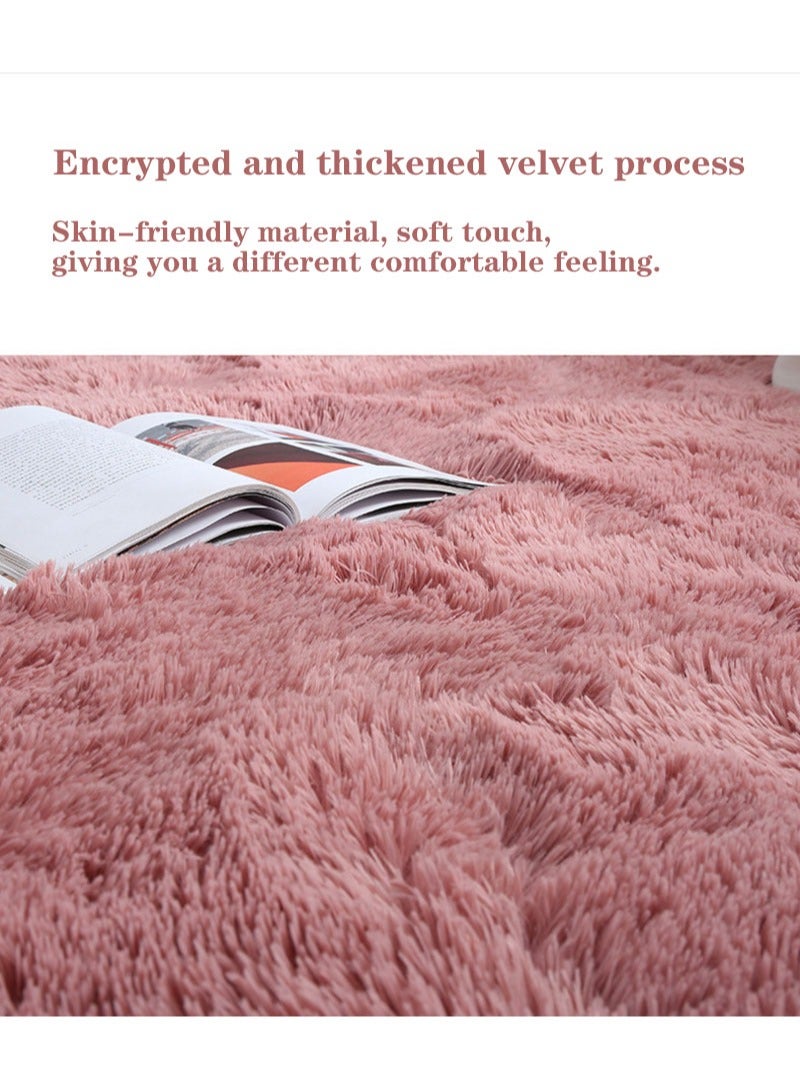 Area Carpet Non-Slip Soft Plush Carpet Floor Carpet Living Room Bedroom Decorative Carpet 200x300cm - Image 5