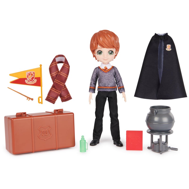 Wizarding World Harry Potter 8inch Ron Weasley Doll 12Piece Back to Hogwarts Gift Set with Doll Accessories Kids Toys for Ages 6 and up - Image 3