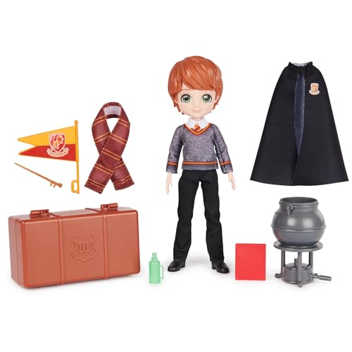 Wizarding World Harry Potter 8inch Ron Weasley Doll 12Piece Back to Hogwarts Gift Set with Doll Accessories Kids Toys for Ages 6 and up - Image 1