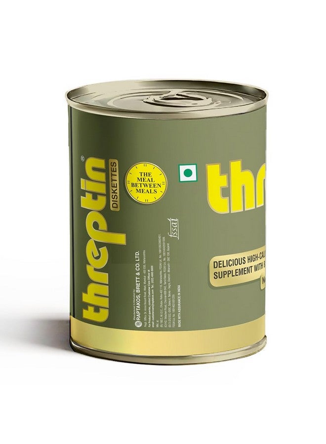 Threptin Protein Diskettes| Healthy Snacks for Men and Women 200 Counts-1kg, High Protein Diskette enriched with Casein Protein, Essential Vitamins, Minerals and Antioxidant -Vanilla Flavor|100% Veg - Image 2