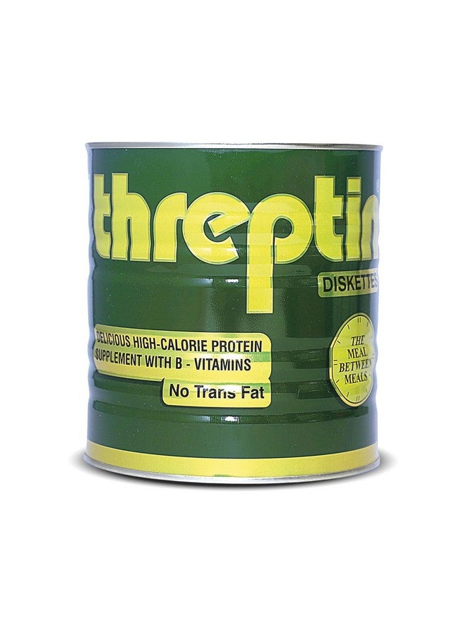 Threptin Protein Diskettes| Healthy Snacks for Men and Women 200 Counts-1kg, High Protein Diskette enriched with Casein Protein, Essential Vitamins, Minerals and Antioxidant -Vanilla Flavor|100% Veg - Image 1