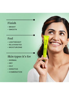 foxtale Brightening Under Eye Cream To Reduce Dark Circles And Puffy Eyes And Brighten With A Ceramic Tip, For All Skin Types, Unisex, 20Ml  - Image 4