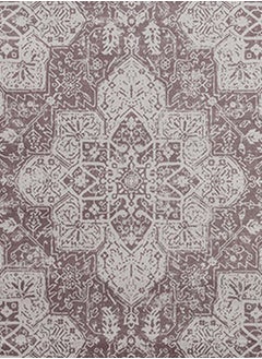 In-House Soft Velvet Turkish Rectangular Door & Bath Mat - Brown - 60x40 cm  - Image 5