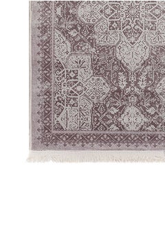 In-House Soft Velvet Turkish Rectangular Door & Bath Mat - Brown - 60x40 cm  - Image 4