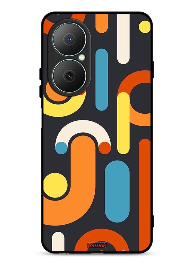 Tolwak Huawei Nova Y73 Protective Case Cover Pattern