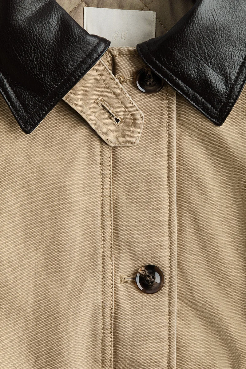H&M  Padded canvas jacket for Women | Best Price UAE