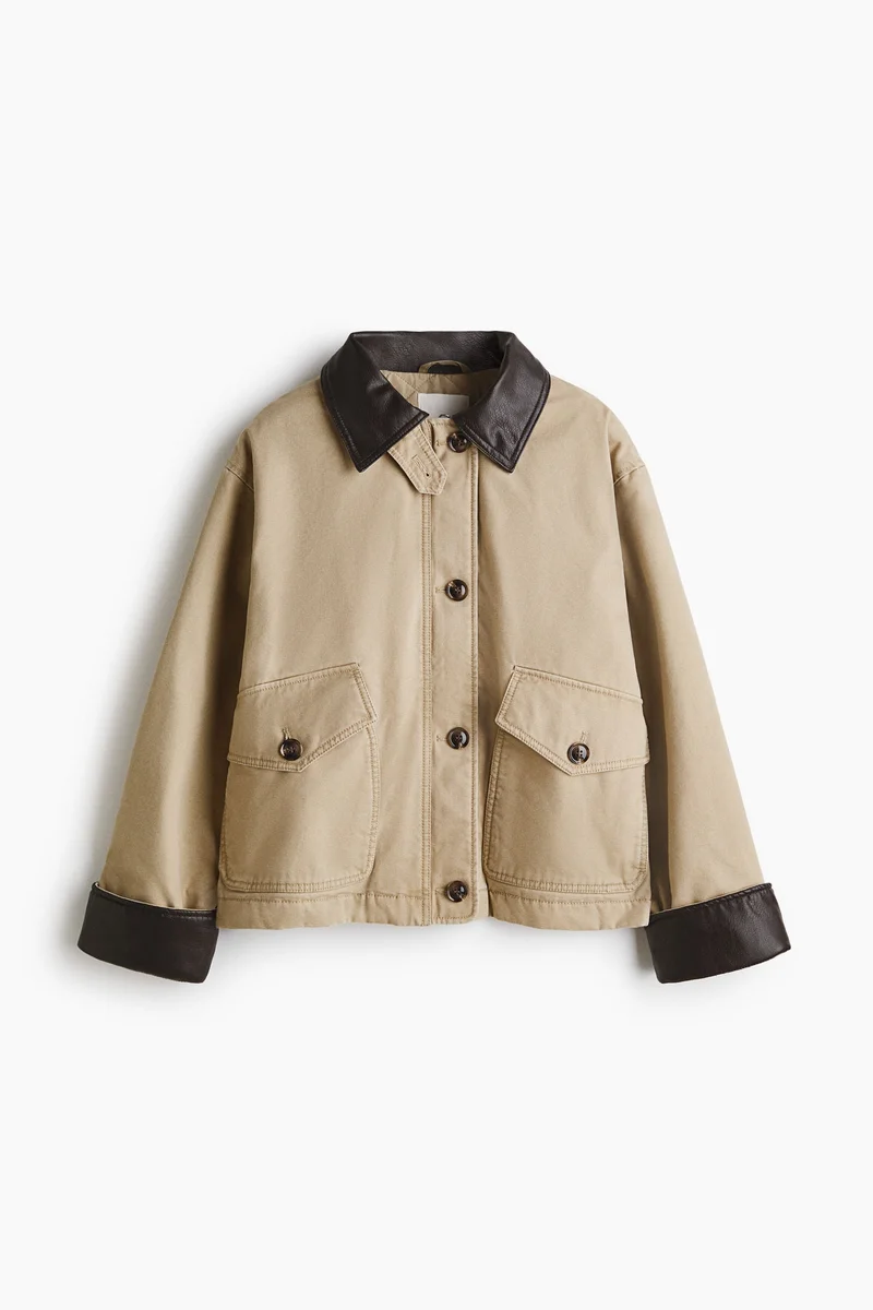 H&M  Padded canvas jacket for Women | Best Price UAE