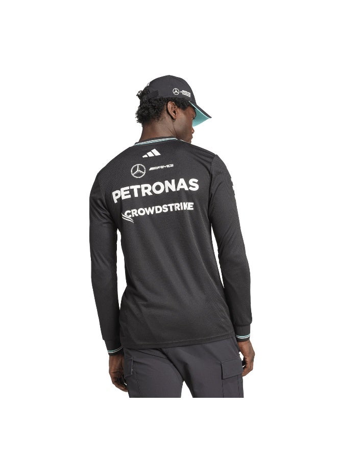 Adidas Mer Dr Jsyb Alm Black Motorsport Jerseys For Men XS - Image 3