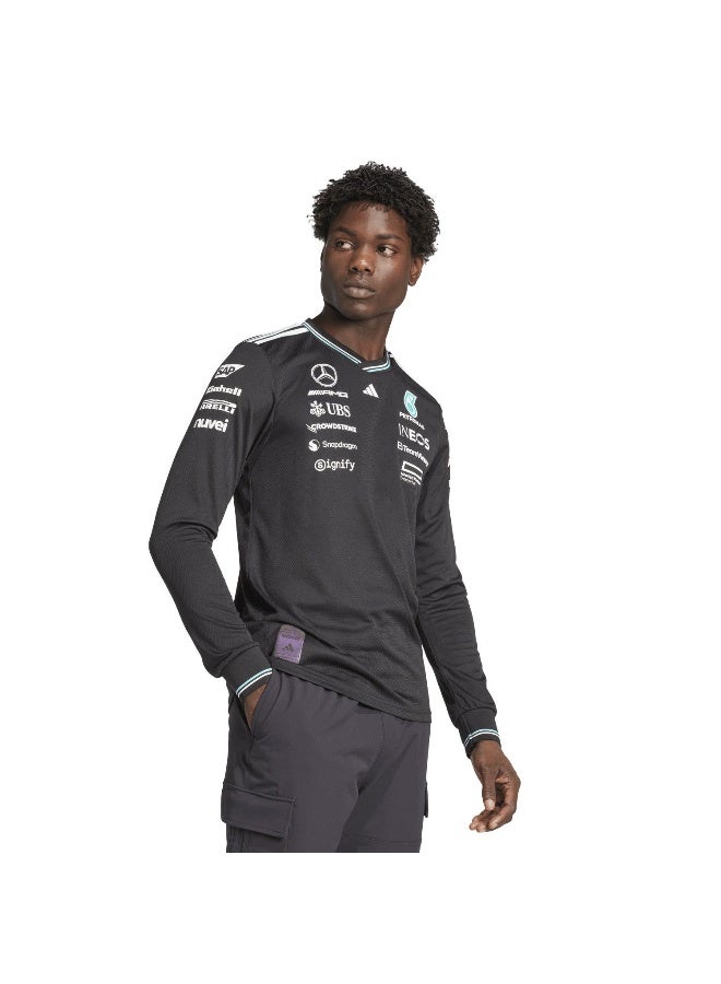 Adidas Mer Dr Jsyb Alm Black Motorsport Jerseys For Men XS - Image 4