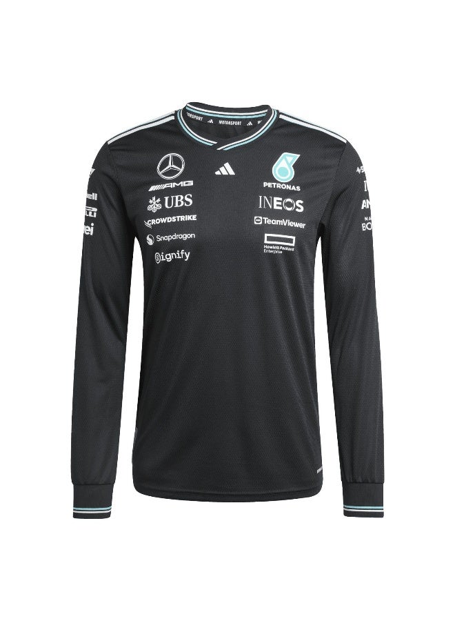 Adidas Mer Dr Jsyb Alm Black Motorsport Jerseys For Men XS - Image 1