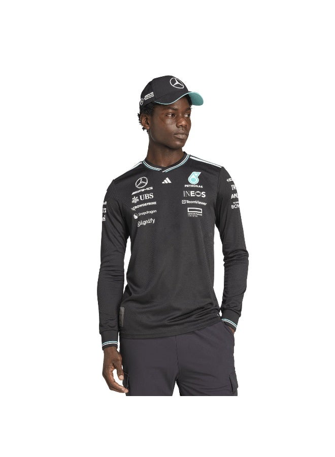Adidas Mer Dr Jsyb Alm Black Motorsport Jerseys For Men XS - Image 2