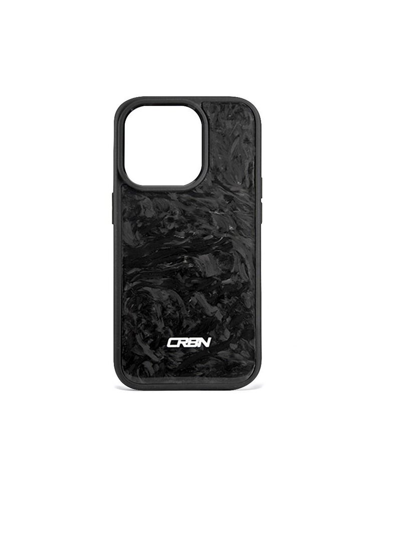 سي ار بي ان غطاء خلفي مصنوع من ألياف الكربون الحقيقية لهاتف iPhone 14 Pro