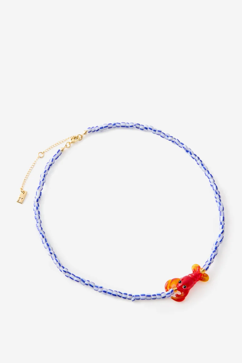 روبي Beaded Necklace