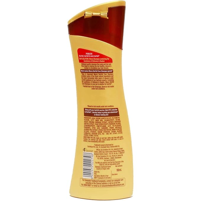 MEERA Hairfall Care Shampoo with Shikakai & Badam (For Strong & Healthy Hair) - Image 2