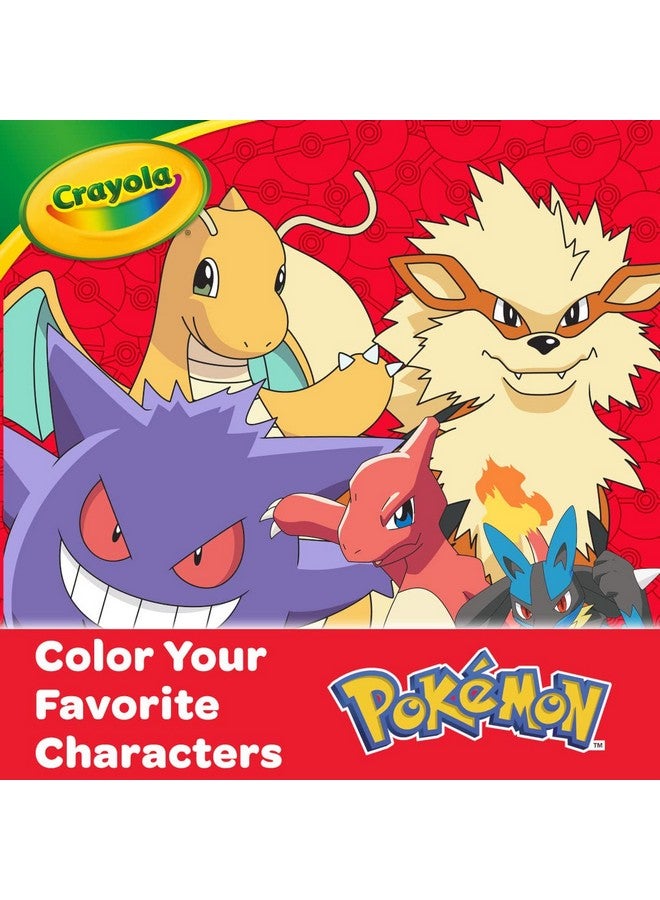 Crayola Pokémon Imagination Art Set (115pcs), Kids Art Kit, Coloring Supplies, Pokemon Toys, Pokemon Gift for Boys & Girls, Ages 5+ - Image 3