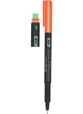 Rubenis Red CD Pen with Eraser S Quantity 