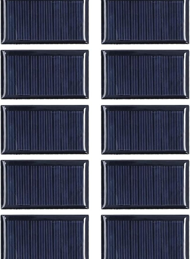 10 قطعة من الألواح الشمسية الصغيرة 0.15 واط 5 فولت لمشاريع العلوم DIY وأضواء الألعاب - Image 2