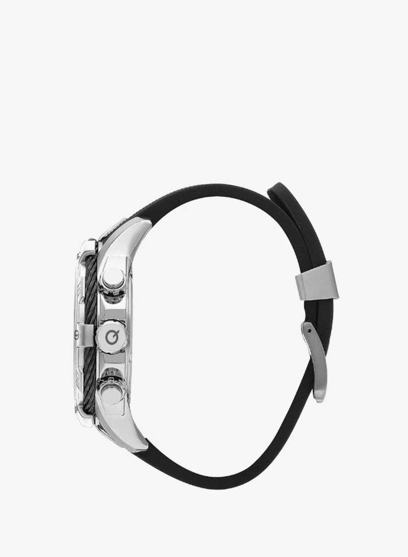 Quantum Men's Silicone Chronograph Watch HNG1019.351 - 49 mm