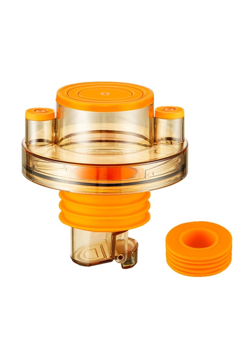 Washing machine drain sealing tube,Hose Backflow Preventer,Sewer Pipe Seal Ring Sealing Cover,Sink Rubber Drain Guard，Sink Drain Seal Pipe - Image 1