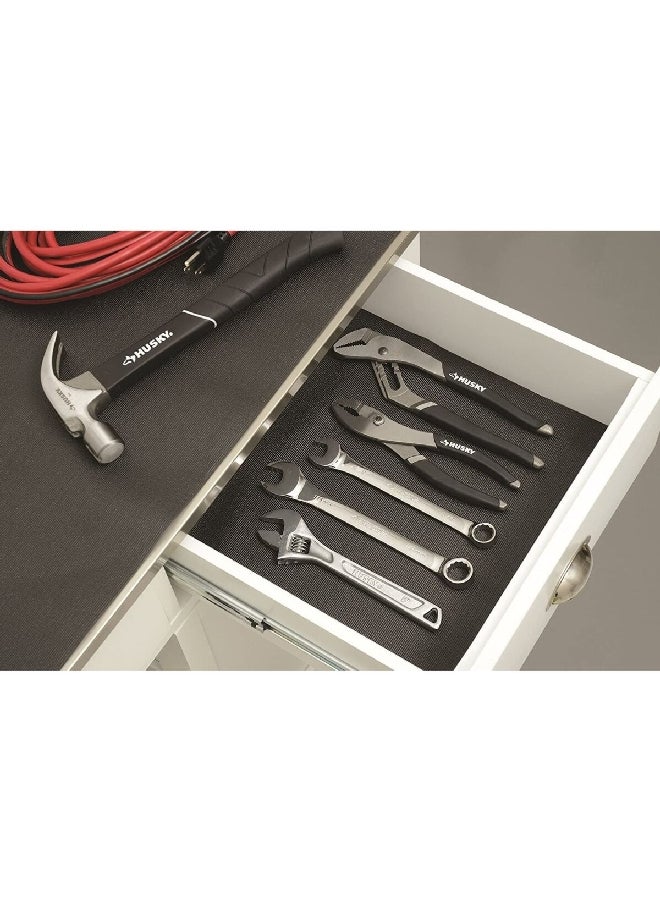 Con-Tact Non Slip High Quality Shelf Drawer Liner Black 18  x 48 Inch 04F-C6U51-06 - Image 3