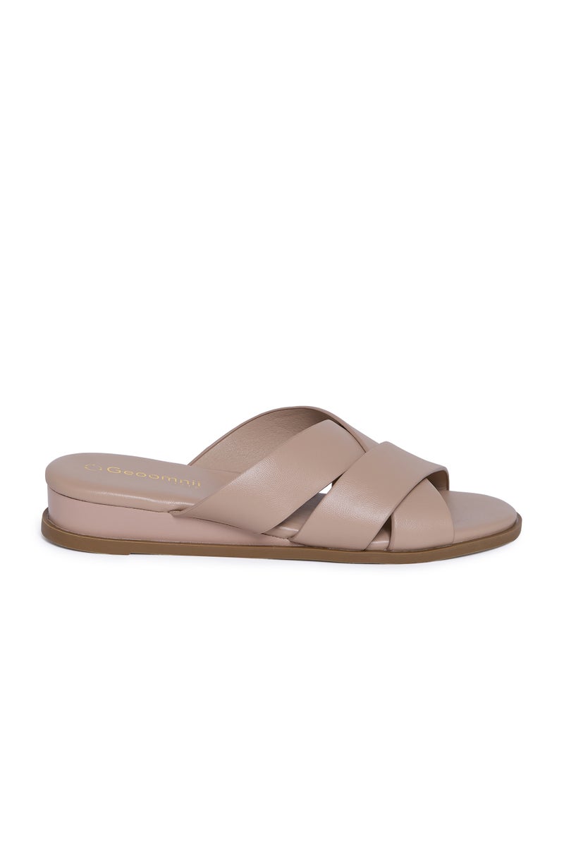 Geoomnii Comfort Slide Sandals for Women – Cushioned Slip-On Casual Sandals for Daily Wear, Home, Travel & Walking - Image 2