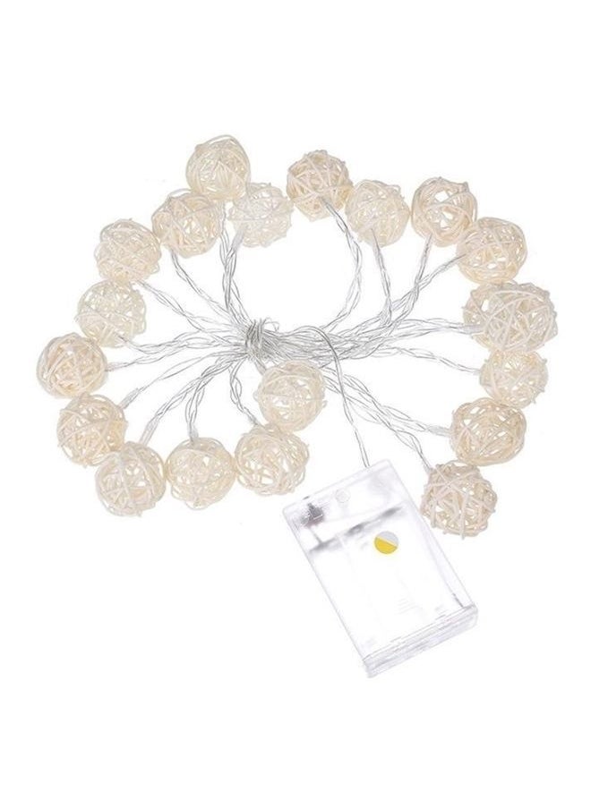 NIBEMINENT Decorative String Lights Yellow  - Image 1