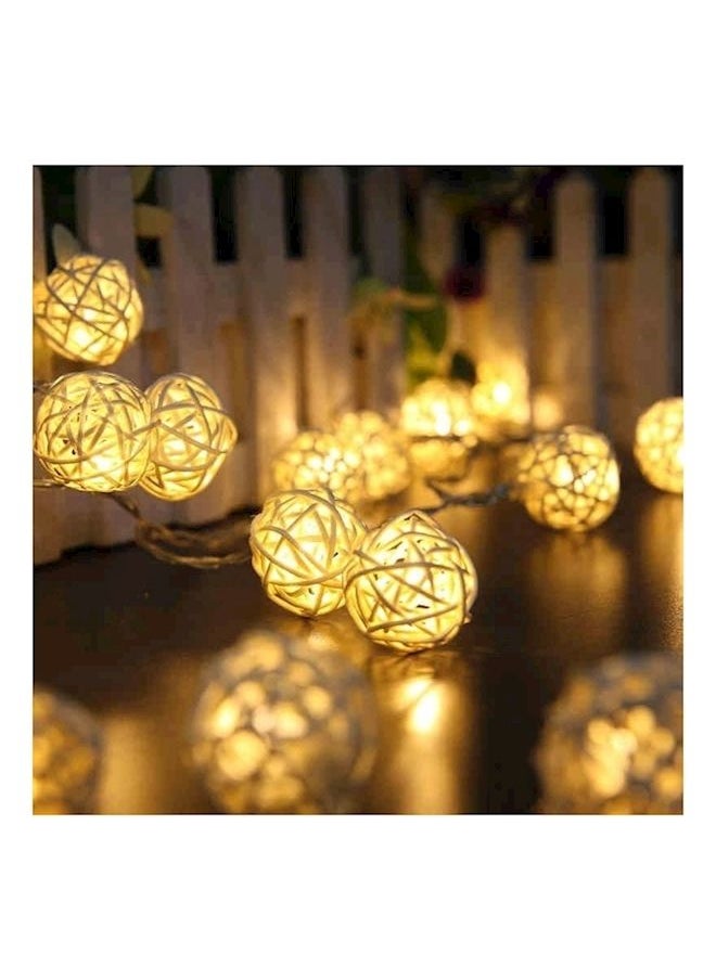 NIBEMINENT Decorative String Lights Yellow  - Image 4