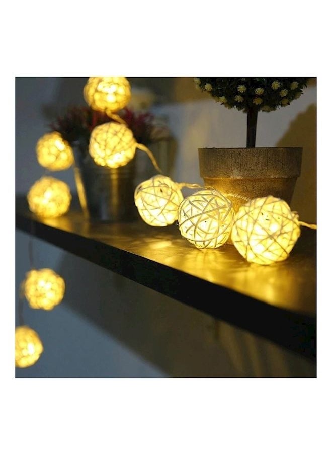 NIBEMINENT Decorative String Lights Yellow  - Image 2