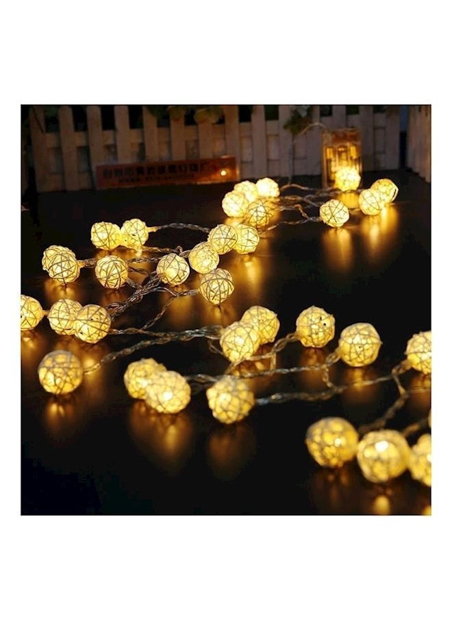 NIBEMINENT Decorative String Lights Yellow  - Image 3