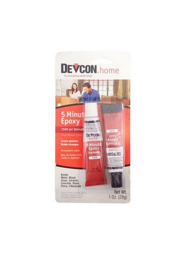 5-Minute Epoxy Resin and Hardener Tubes Clear 28 g