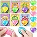OCHIDO Kids Valentines Day Greeting Cards With Heart Shape Squeeze Toys24 Pack Kids Valentine Exchange Cards for Girls Boys School Class Exchange GiftsClassroom Prizes BulkValentine Party Favor - Image 2