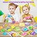 OCHIDO Kids Valentines Day Greeting Cards With Heart Shape Squeeze Toys24 Pack Kids Valentine Exchange Cards for Girls Boys School Class Exchange GiftsClassroom Prizes BulkValentine Party Favor - Image 4