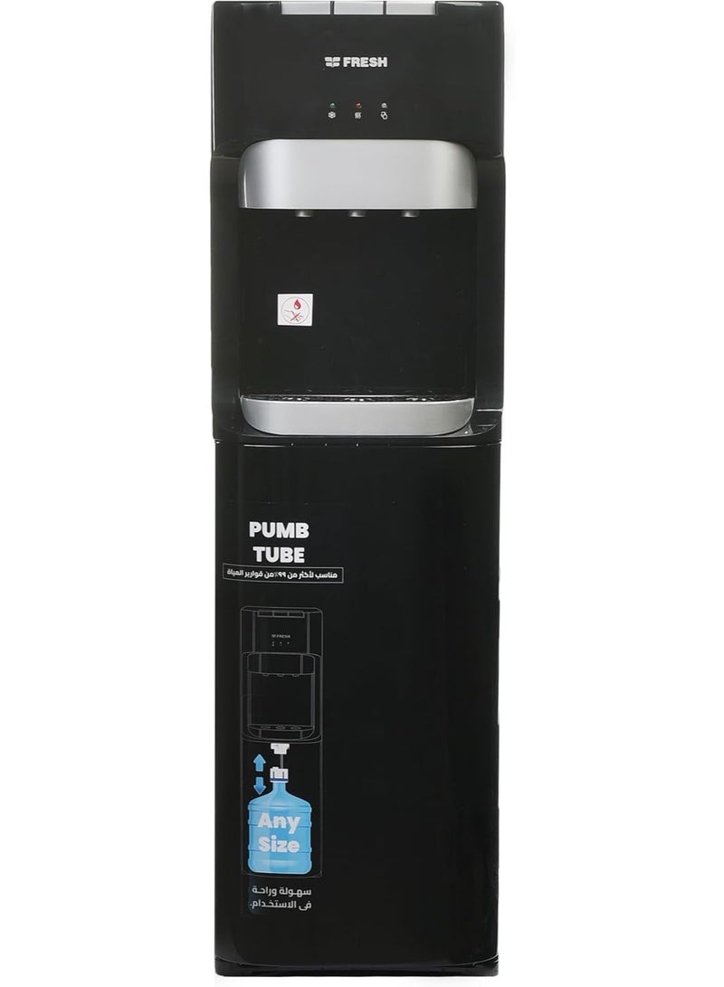 Fresh Water Dispenser 3 Taps bottom load Black FW-16VBB - Image 1