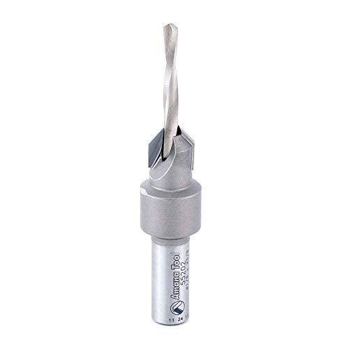 Amana Tool 55202 Carbide Tipped 82 Countersink 6 Screw 38 Dia x 18 Drill Dia x