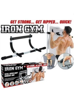 Iron Gym Gym Upper Body Workout Bar - Multi-Function Strength Training 