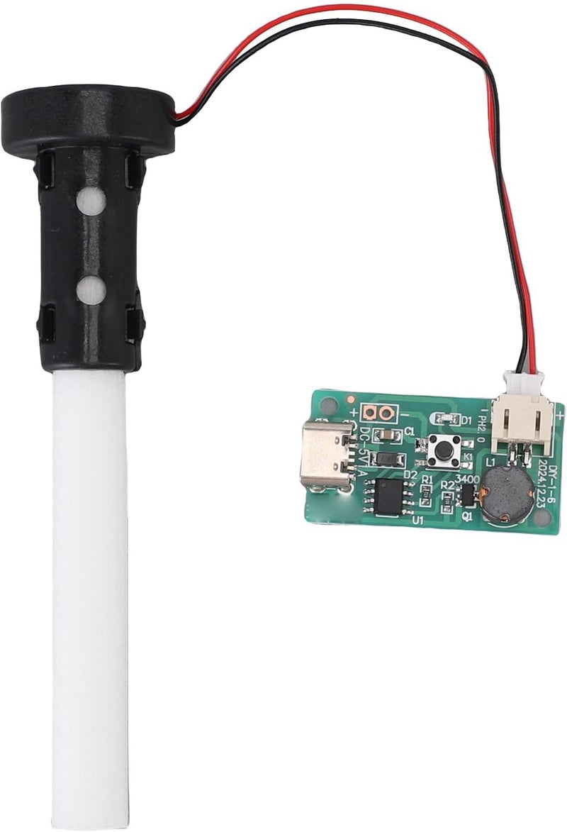 USB Humidifier Module, 5V Atomization Disc Drive Circuit Board with Water Absorbing Cotton Sticks, for DIY Home Plant Landscape Fogging - Image 4