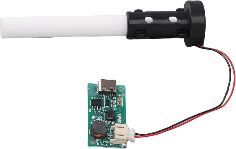 USB Humidifier Module, 5V Atomization Disc Drive Circuit Board with Water Absorbing Cotton Sticks, for DIY Home Plant Landscape Fogging - Image 2