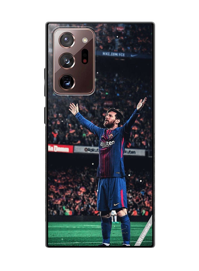 VR CREATIVE Protective Case Cover For Samsung Galaxy Note20 Ultra 5G Lionel Messi Design Multicolour - Image 1