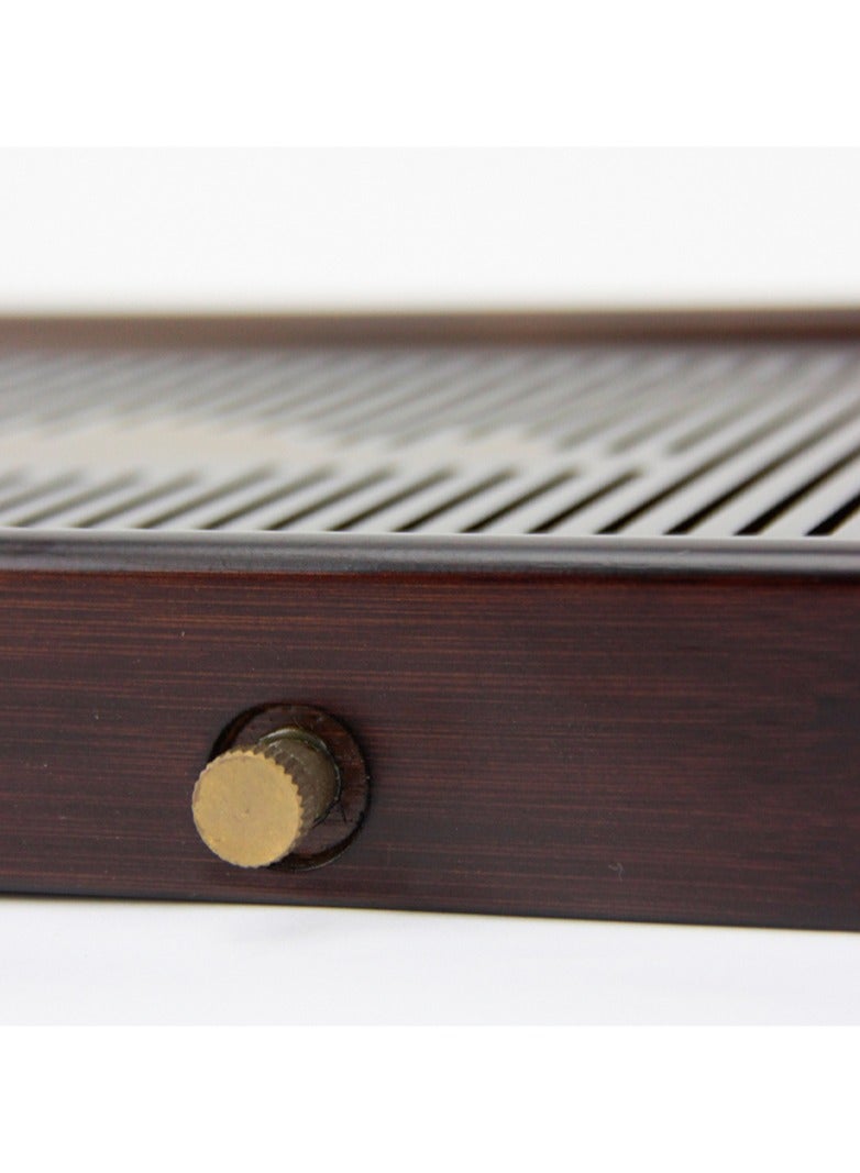 تيلاند لوح شاي من الخيزران من شابان، لوح شاي لحفلات الشاي الصينية التقليدية (غونغ فو تشا) (38 × 24.4 × 3.9 سم) - Image 5