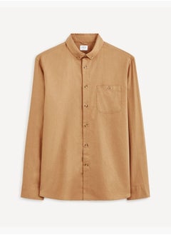 Celio Celio Casual Shirt - Brown  - Image 1