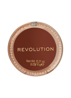 Makeup Revolution Reloaded Pressed Powder Dark  - Image 2